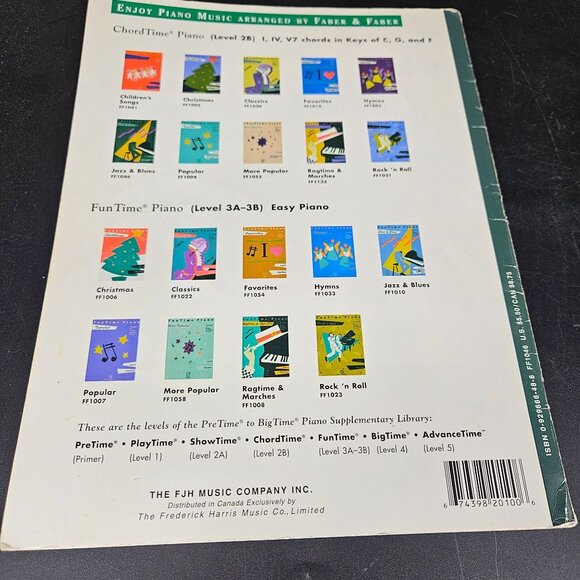Piano Lesson Education Sheet Music Books Level 2A 2B 3 4 Intermed Adv Set 4 - Picture 9 of 16